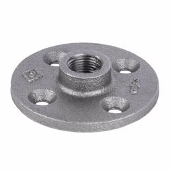 STZ Industries 3/8 in. FIP each Black Malleable Iron 2.75 in. L Floor Flange