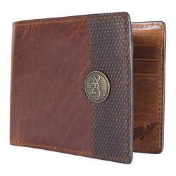 Browning Leather Bi-Fold Wallet