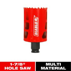 Diablo Snap-Lock Plus 1-7/8 in. Bi-Metal 2-3/8 in. L Hole Saw Arbor Included