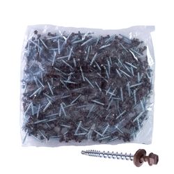 HILLMAN Power Pro No. 10 Ga. X 1.5 in. L Hex Drive Washer Head Coarse Roofing Screws