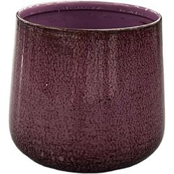 Robert Allen 3 in. D Steel Mini Bella Pot Planter Sienna Haze