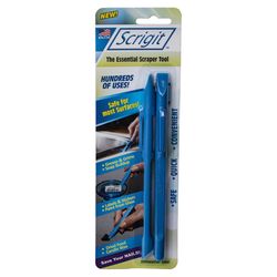 Scrigit 3/8 in. W Plastic Double Edge Scraper