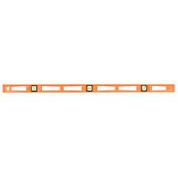 Johnson Structo-Cast 48 in. Plastic I-Beam Level 3 vial