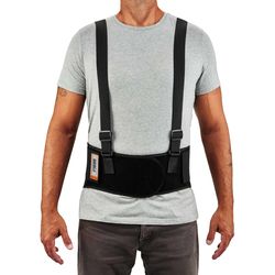 Ergodyne ProFlex 34 in to 38 in. Elastic Standard Back Support Brace Black L 1 pc