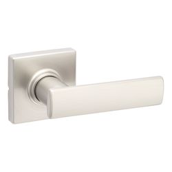 Kwikset Breton Square Satin Nickel Passage Lever