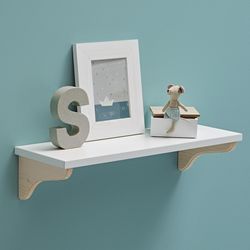 Dolle Lite .75 in. H X 23.6 in. W X 7.9 in. D White Wood Shelf Board