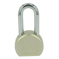 Ace 2-1/4 in. H X 2-1/2 in. W X 1-1/8 in. L Steel Double Locking Padlock