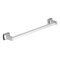 OakBrook Collection Chrome Towel Bar 18 in. L Die Cast Zinc