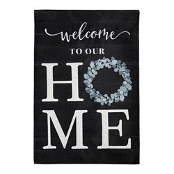 Evergreen Garden Flag 12.5 in. H X 18 in. L