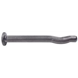 HILLMAN 1/4 in. D X 2-1/2 in. L Steel Flat Head Spike Anchors 1 pk