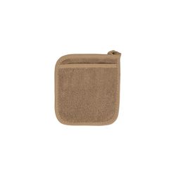 Ritz Royale Mocha Solid Cotton Pocket Oven Mitt