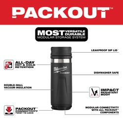 Milwaukee 18 oz 18 Insulated Bottle
