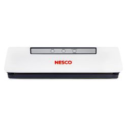 Nesco Classic Black/White Vacuum Sealer 1 pk