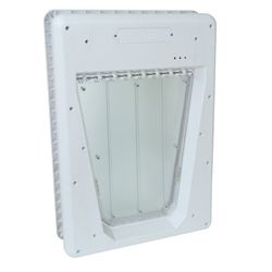 PetSafe SmartDoor 27.12 in. H X 17.5 in. W Large Plastic Pet Door