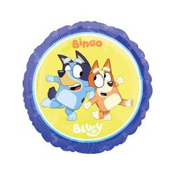 Anagram Balloons Bluey and Bingo Foil Balloon 1 pk
