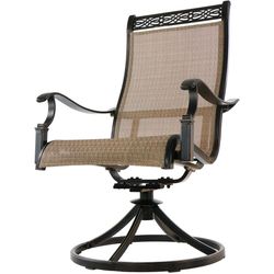 Hanover Manor 7 pc Bronze Aluminum Dining Set