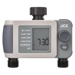 Ace Programmable 2 Zone Digital Water Timer