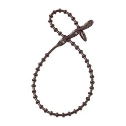 Gardner Bender 18 in. L Black Beaded Cable Tie 25 pk