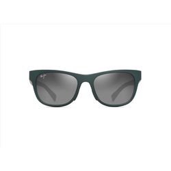 Maui Jim Kapeau Sunglasses Men's Metal Matte Green Frame Neutral Gray Lens Polarized