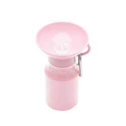 Springer Pink Mini Plastic Pet Travel Bottle For Dogs