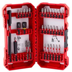 Milwaukee Shockwave Impact Duty Assorted Drill and Driver Bit Set Alloy Steel 34 pc