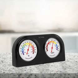 La Crosse Technology Hygrometer/Thermometer Plastic Multicolored 2.13 in.