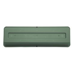 Bloem Dura Cotta 5.75 in. H X 24 in. W X 7.5 in. D Plastic Window Box Basil