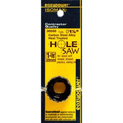 Eazypower ISOMAX 1-1/8 in. Carbon Steel 1 in. L Hole Saw