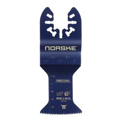 Norske Uni-Fit 1-1/4 in. Bi-Metal Curved Oscillating Blade Nail-Embedded Wood 1 each