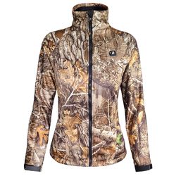 ActionHeat L Women's Heated Jacket with Charger/Power Source Only Camouflage