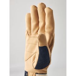 Hestra Job Unisex Indoor/Outdoor DuraTan Flex Work Gloves Blue/Tan S 1 pair