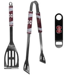 Siskiyou Sports NCAA Stainless Steel Multicolored Grill Multi-Tool 3 pc