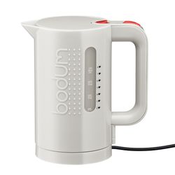 Bodum Bistro White Stainless Steel/Plastic 34 oz Electric Tea Kettle