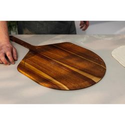 Gozney Acacia Placement Peel, Large Acacia Wood Pizza Peel 32.66 in. L X 14 in. W 1 pk