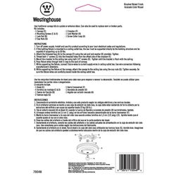 Westinghouse Ceiling Canopy Kit