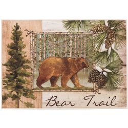 Olivia's Home 22 in. W X 32 in. L Multi-Color Bear Trail Polyester Accent Rug