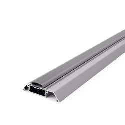 M-D Building Products 0.75 in. H X 3.5 in. W X 36 in. L Aluminum Adjustable Threshold Silver