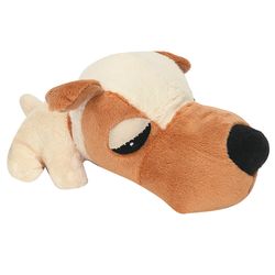 Digger's FatHedz For Dog Multicolored Plush Goldy Dog Toy Extra Small 1 pk