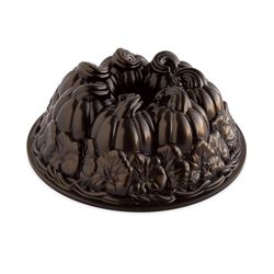 Nordic Ware 10 in. W X 10 in. L 10 in. Pumpkin Patch Bundt Pan Bronze