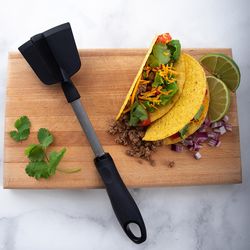 Rada Cutlery Black/Silver Stainless Steel Meat Chopper