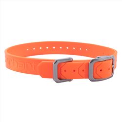 Carhartt Hunter Orange Rubber Dog Collar