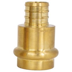NIBCO Webstone 1/2 in. PEX X 1/2 in. D Press Brass Adapter