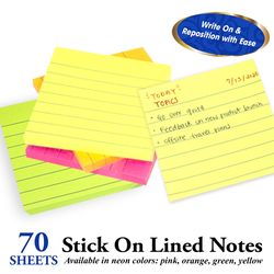 Bazic Products 3 in. W X 3 in. L Assorted Stick On Notes 1 pad