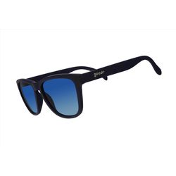 goodr OG - Drinks Seawater Sees Future Sunglasses Unisex Blue Frame Blue Lens Polarized