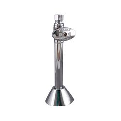 Keeney 1/2 in. Sweat X 3/8 in. Compression Brass Straight Stop Valve