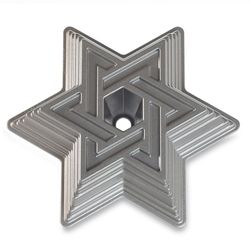 Nordic Ware 10 in. W X 12 in. L Star of David Bundt Pan