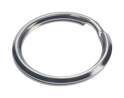 HILLMAN Tempered Steel Silver Split Rings/Cable Rings Key Ring