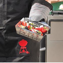 Weber Stainless Steel Grill Basket 9.4 in. L X 7.5 in. W 1 pk