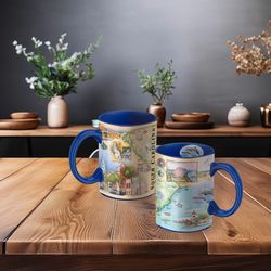 Xplorer Maps South Carolina Ceramic Mug 1 pk