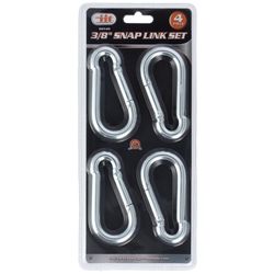JMK Illinois Industrial Tool 4 in. L Galvanized Steel Snap Hook 550 lb